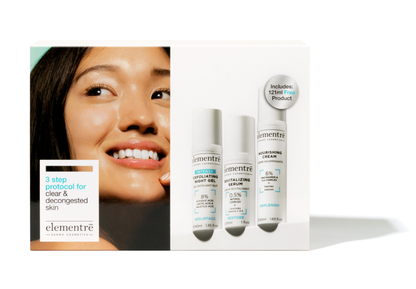 3-Step Protocol For Clear & Decongested Skin