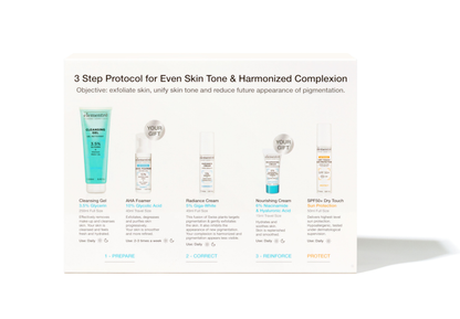3-Step Protocol Kit for Even Skin and Harmonized Complexion