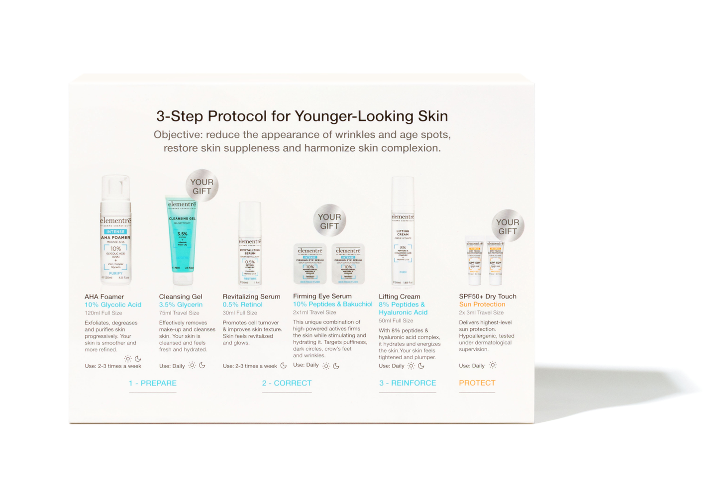 3-Step Age Protocol Younger Looking Skin
