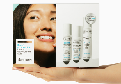 3-Step Protocol For Clear & Decongested Skin