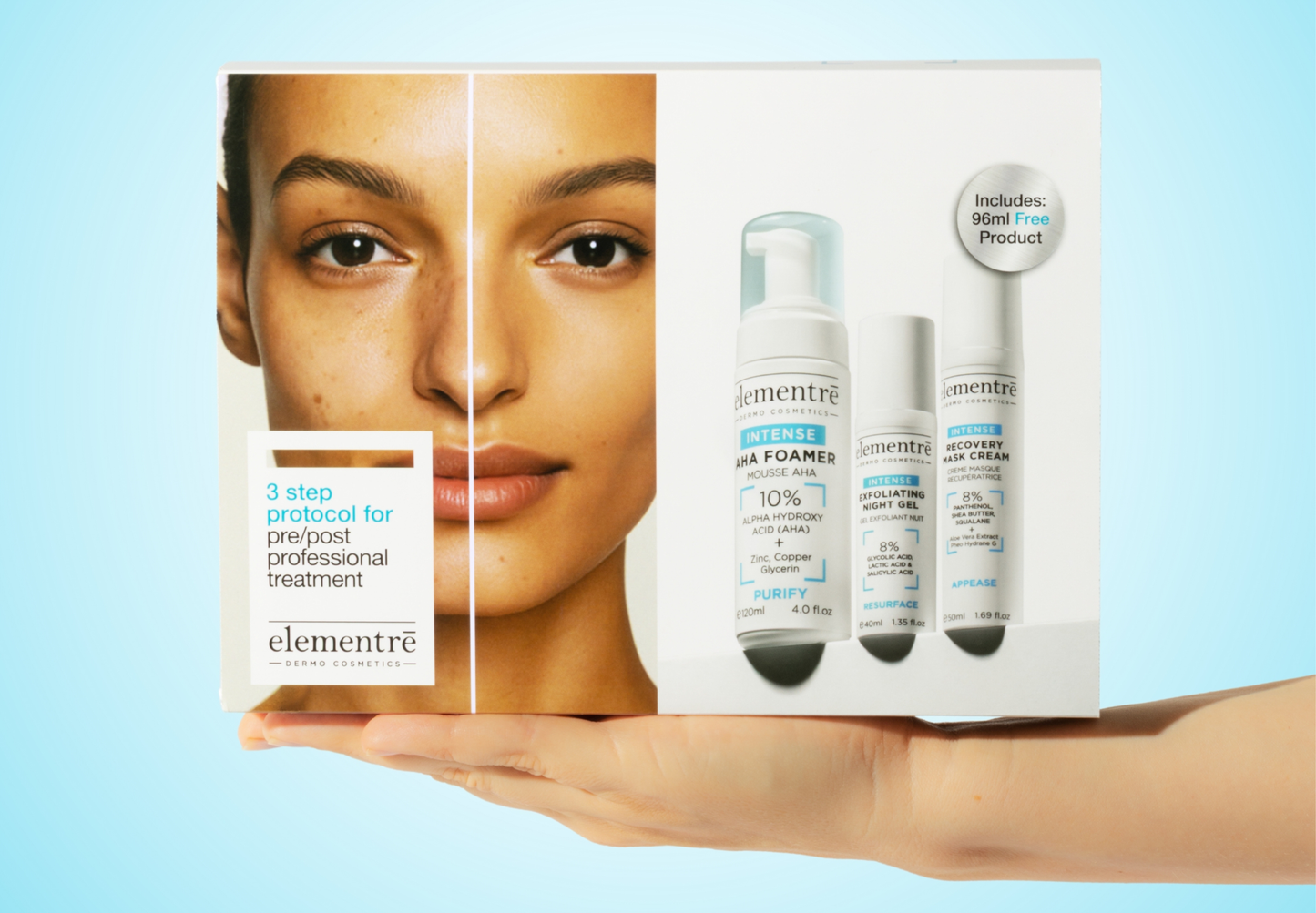 3-Step Protocol for Pre/Post Professional Treatment