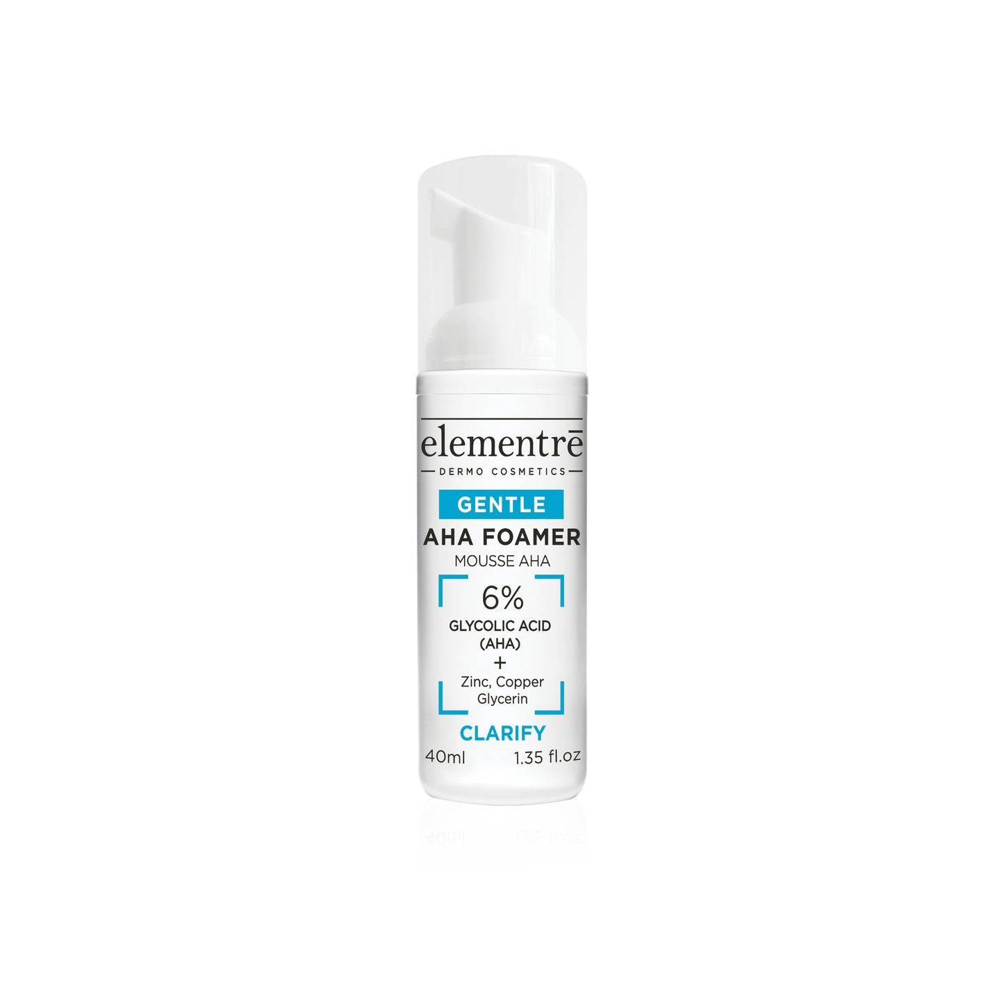 6% AHA Foamer - Gentle Exfoliating Cleanser - 40ml Travel Size