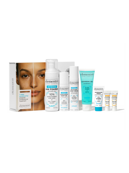 3-Step Protocol for Pre/Post Professional Treatment
