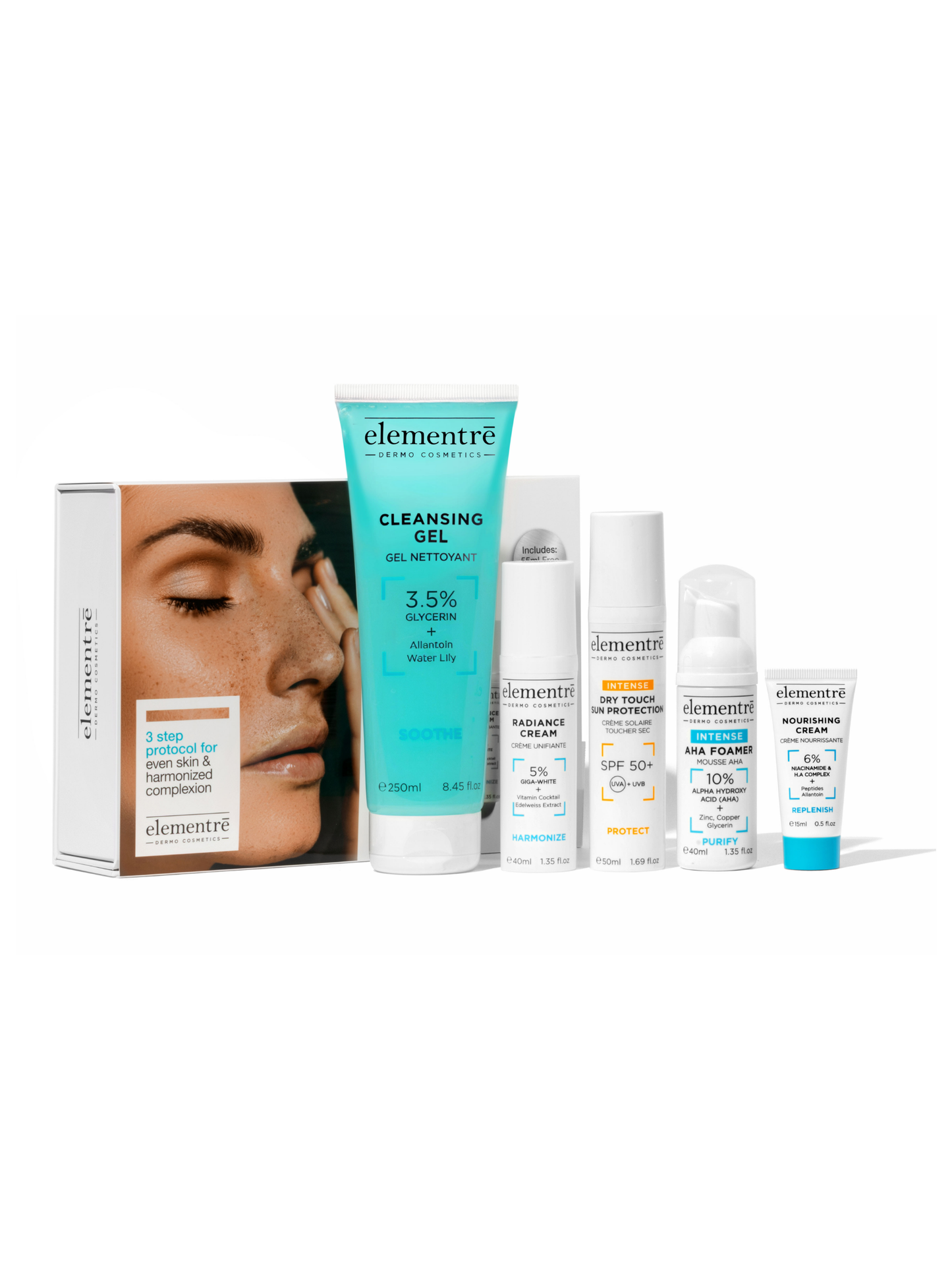 3-Step Protocol Kit for Even Skin and Harmonized Complexion